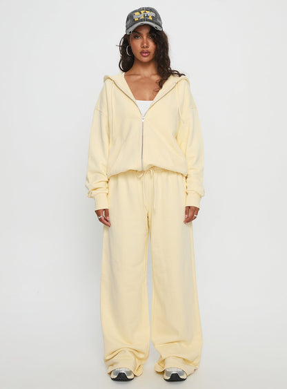 All Day Straight Leg Sweatpants Butter Yellow