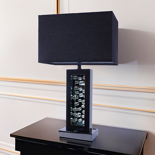 6247T MONICA BLACK LAMP