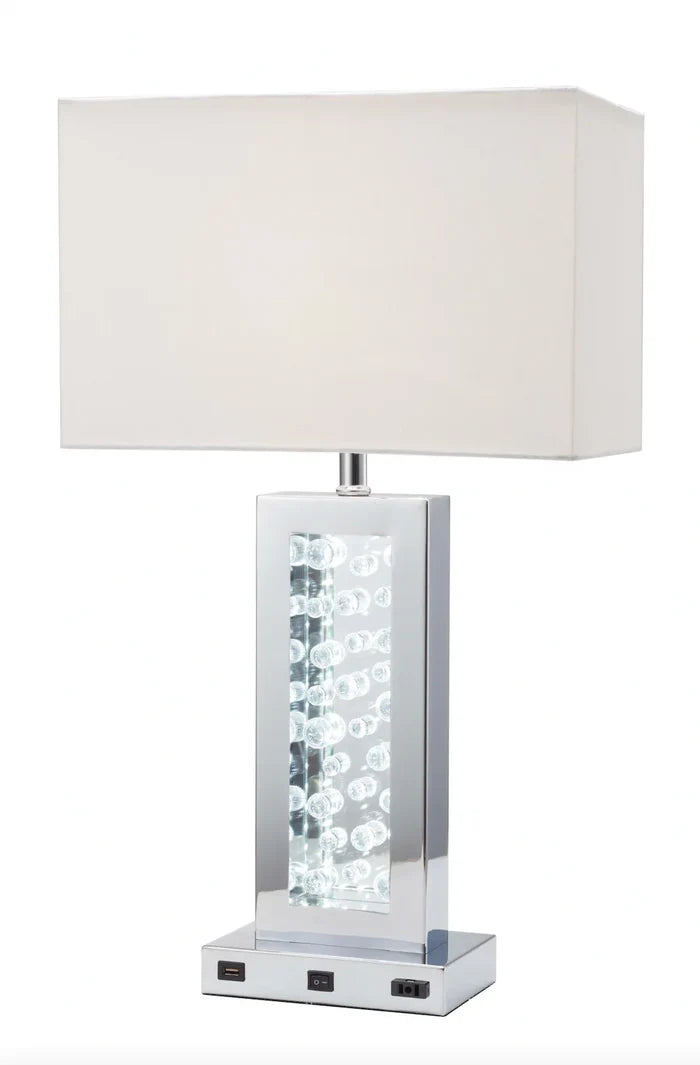 6247T MONICA LAMP CHROME-LED ACCENT