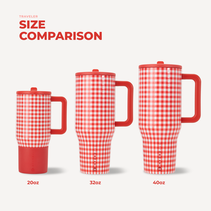 HYDROJUG - Traveler 32 oz - Summer Picnic