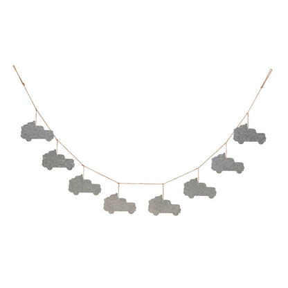 72"L Patriotic Galvanized Truck Garland