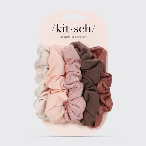 KITSCH - Textured Scrunchies - Terracotta
