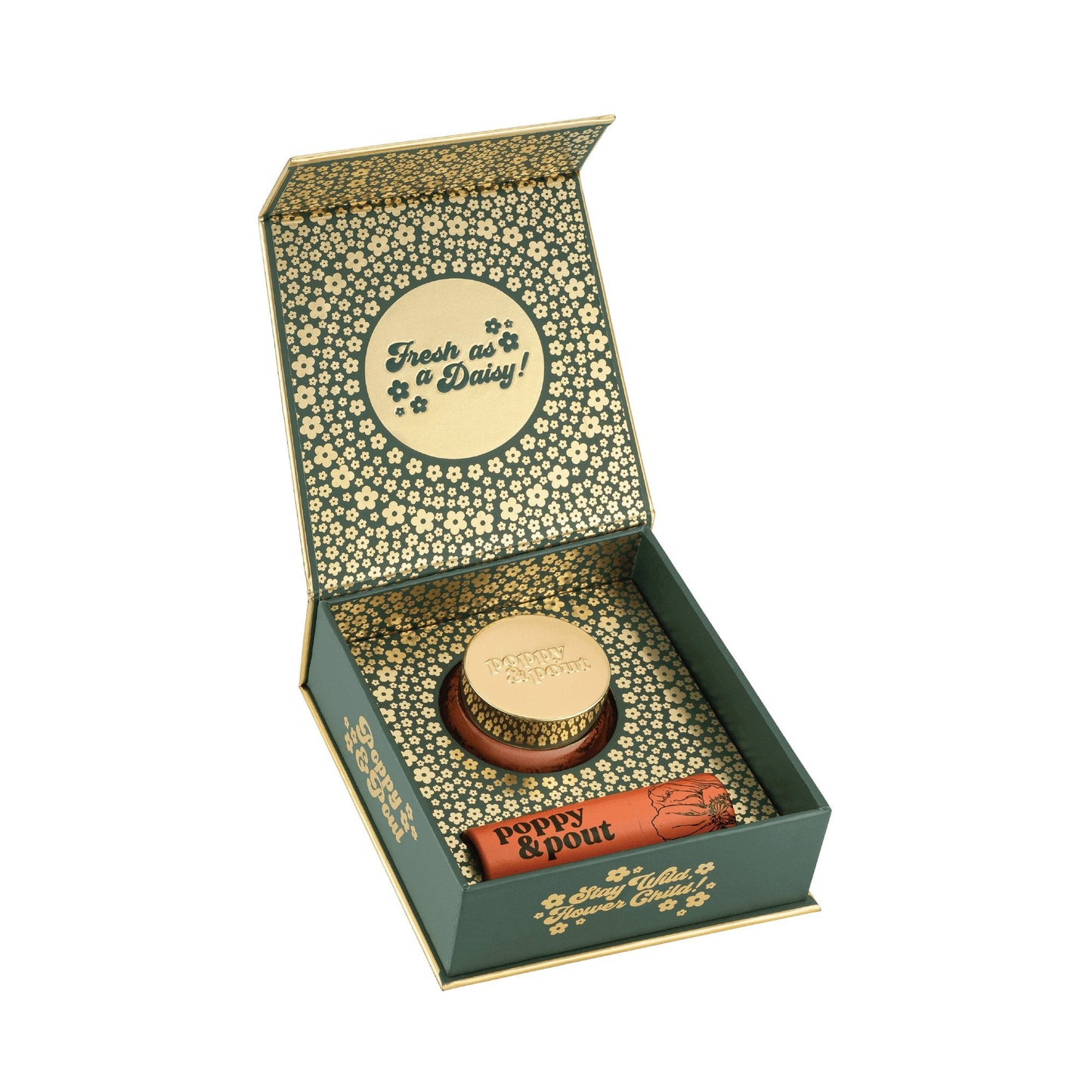 POPPY & POUT - Lip Care Duo - Pomegranate Peach