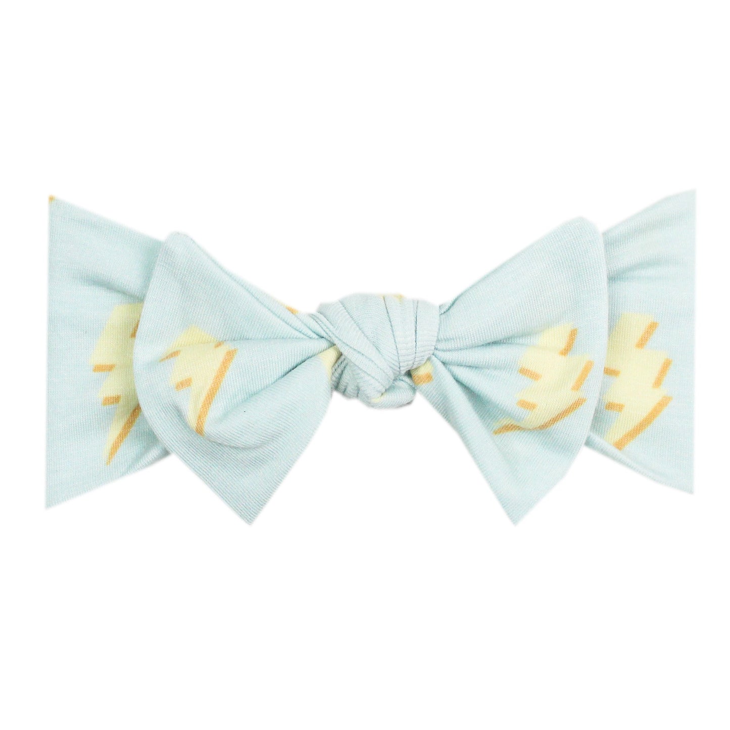 Knit Headband Bow - Bolt