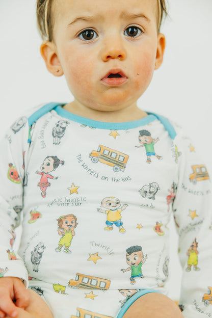 Long Sleeve Bodysuit - CoComelon Friends