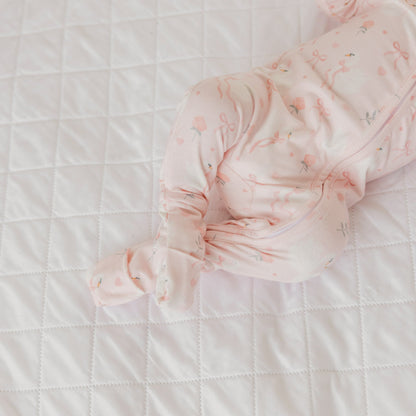 Convertible Zip-Up Footie Pajama - Adelia