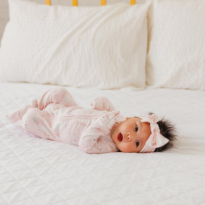 Convertible Zip-Up Footie Pajama - Adelia