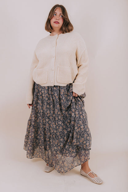 PLUS SIZE - Evening Garden Skirt