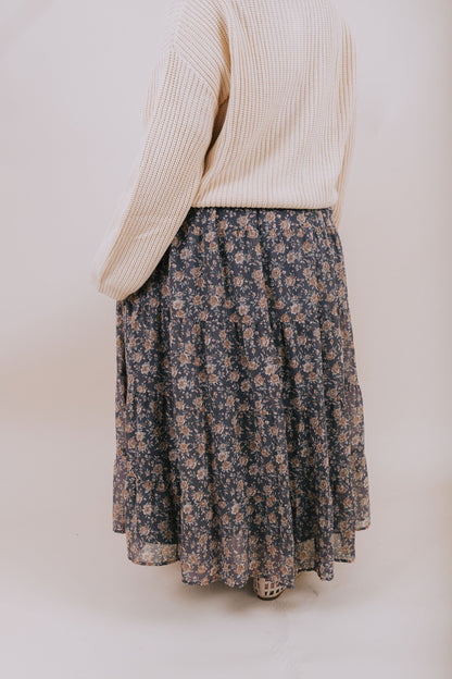 PLUS SIZE - Evening Garden Skirt