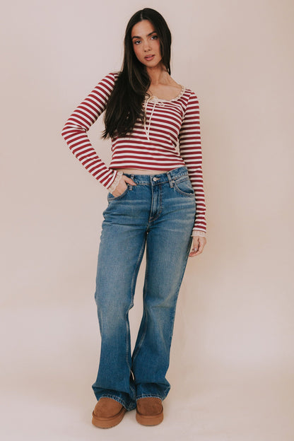 Burgundy Kiss Top