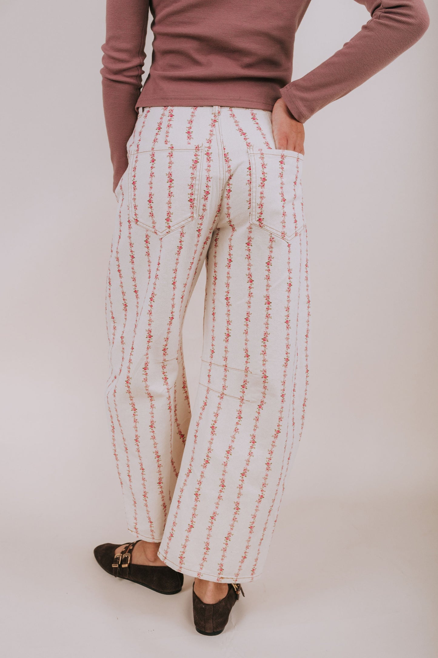 Flirty Florals Jeans