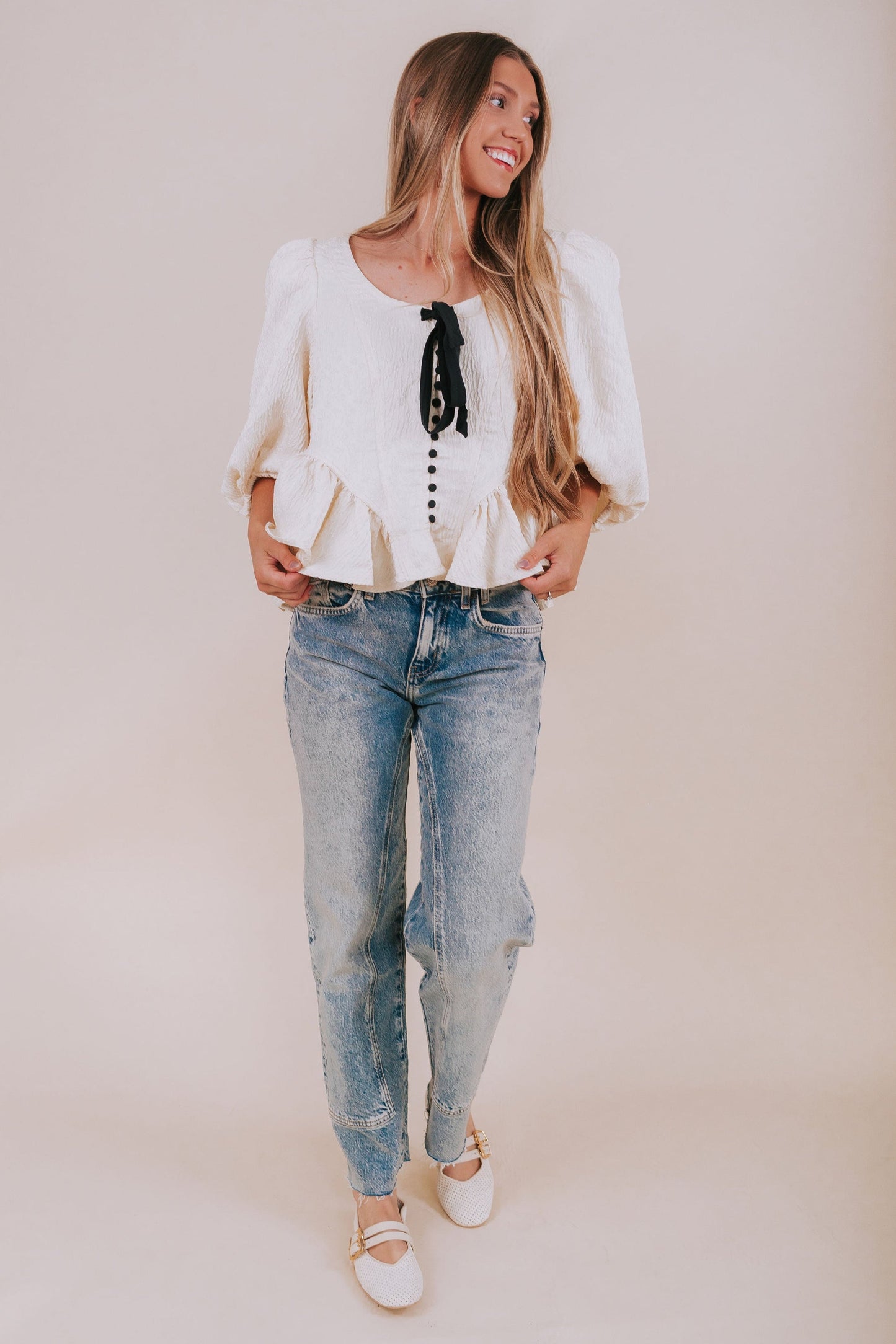 FREE PEOPLE - Pamela Bow Top
