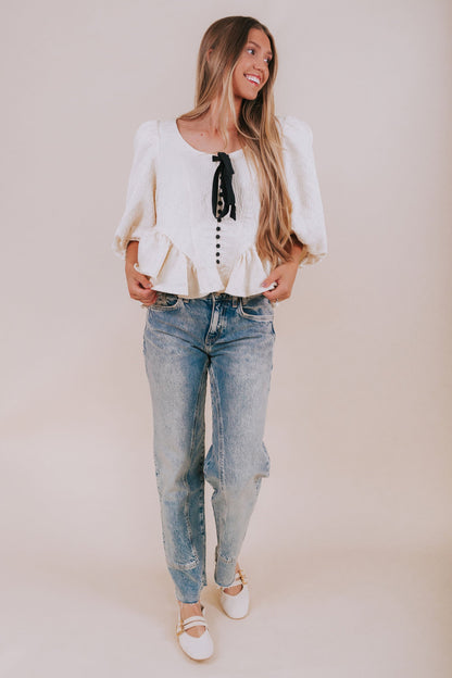FREE PEOPLE - Pamela Bow Top