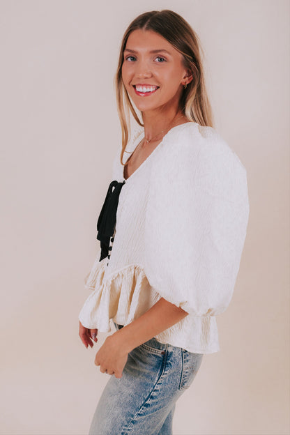 FREE PEOPLE - Pamela Bow Top