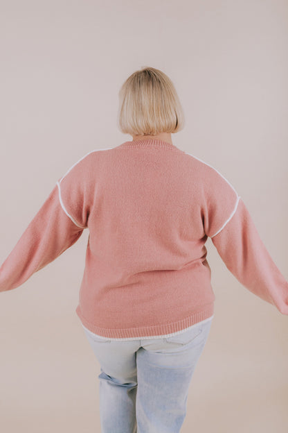 PLUS SIZE - Persistent Love Sweater