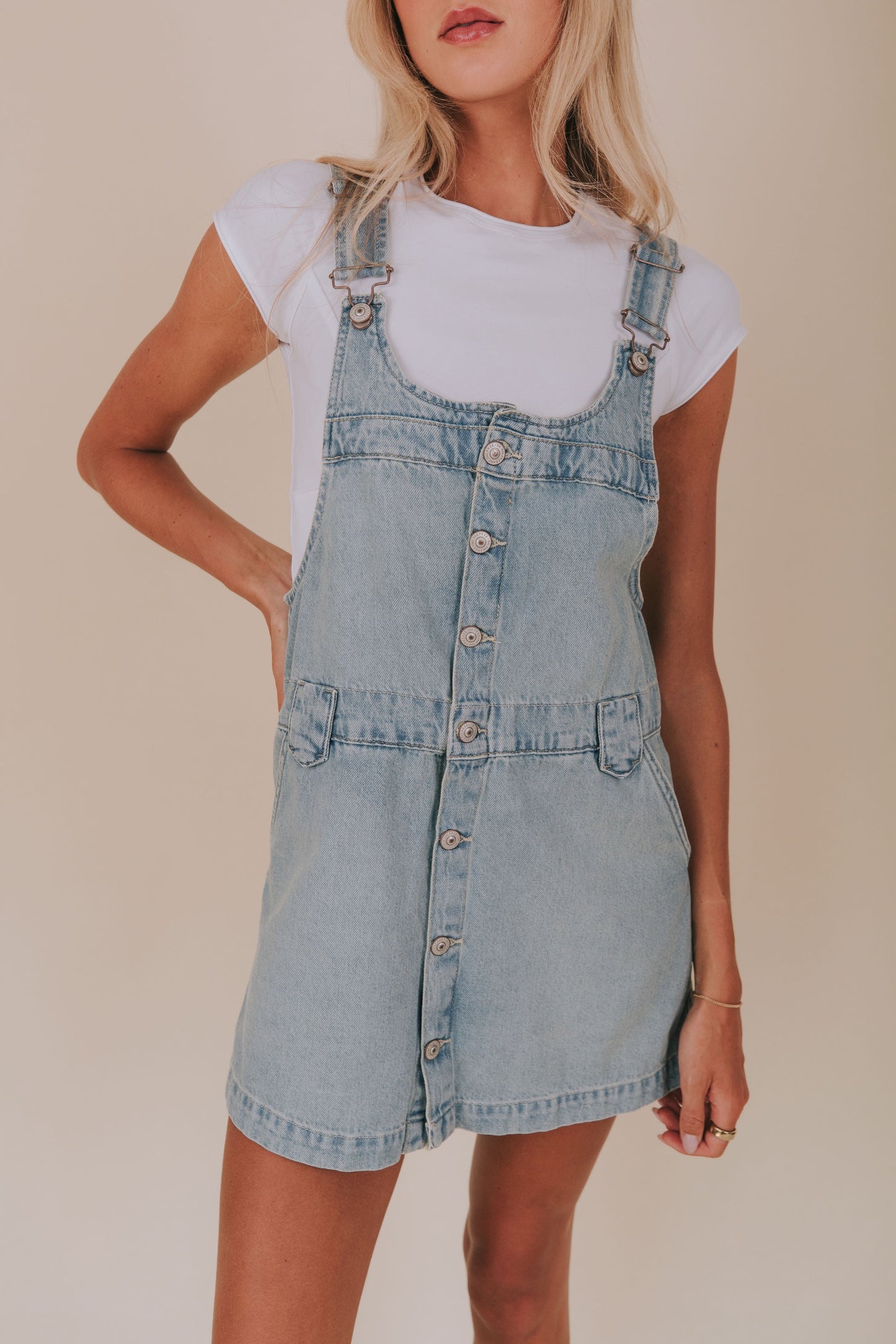 FREE PEOPLE - Edie Denim Skirtall
