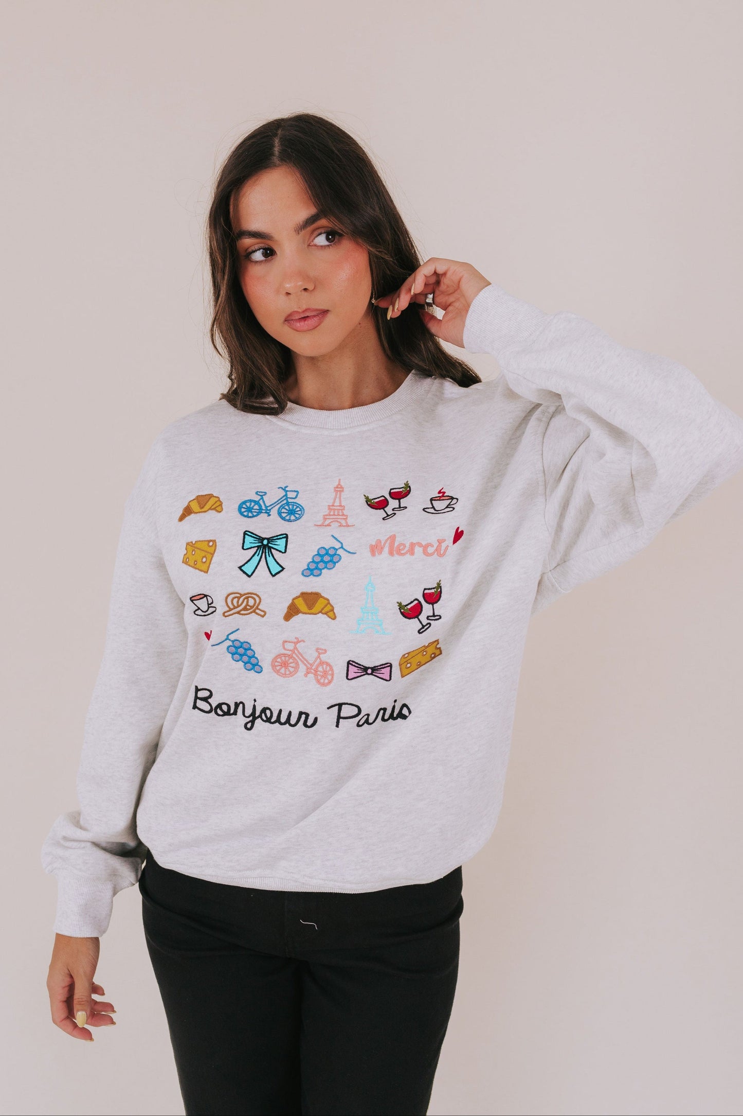 Bonjour Paris Sweatshirt