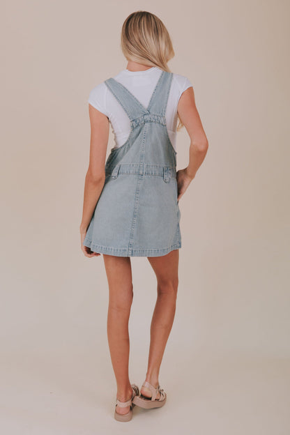 FREE PEOPLE - Edie Denim Skirtall