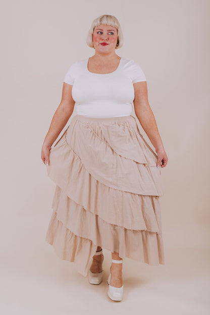 PLUS SIZE - Whimsical Voyage Skirt