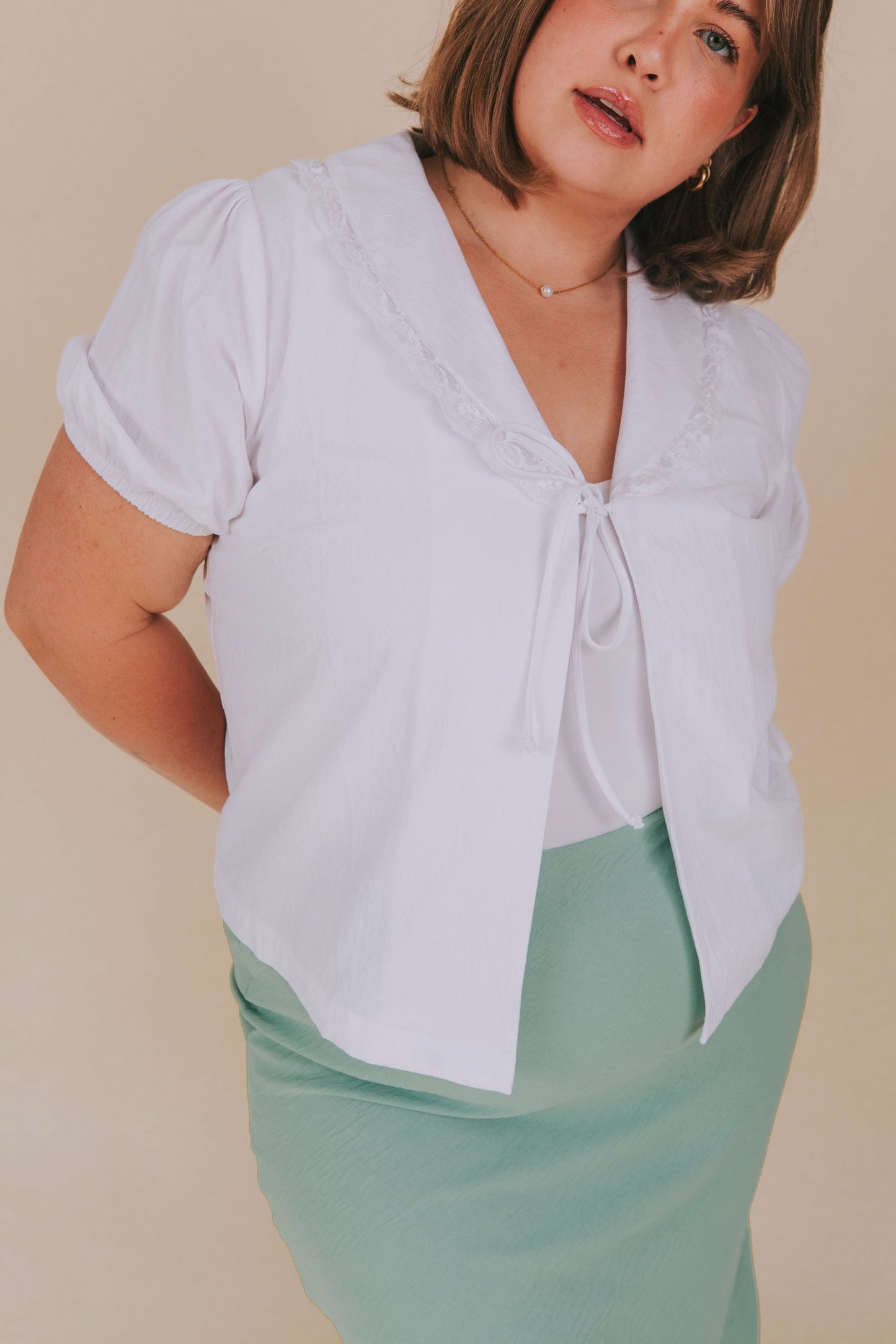 PLUS SIZE - Front Row Chic Top