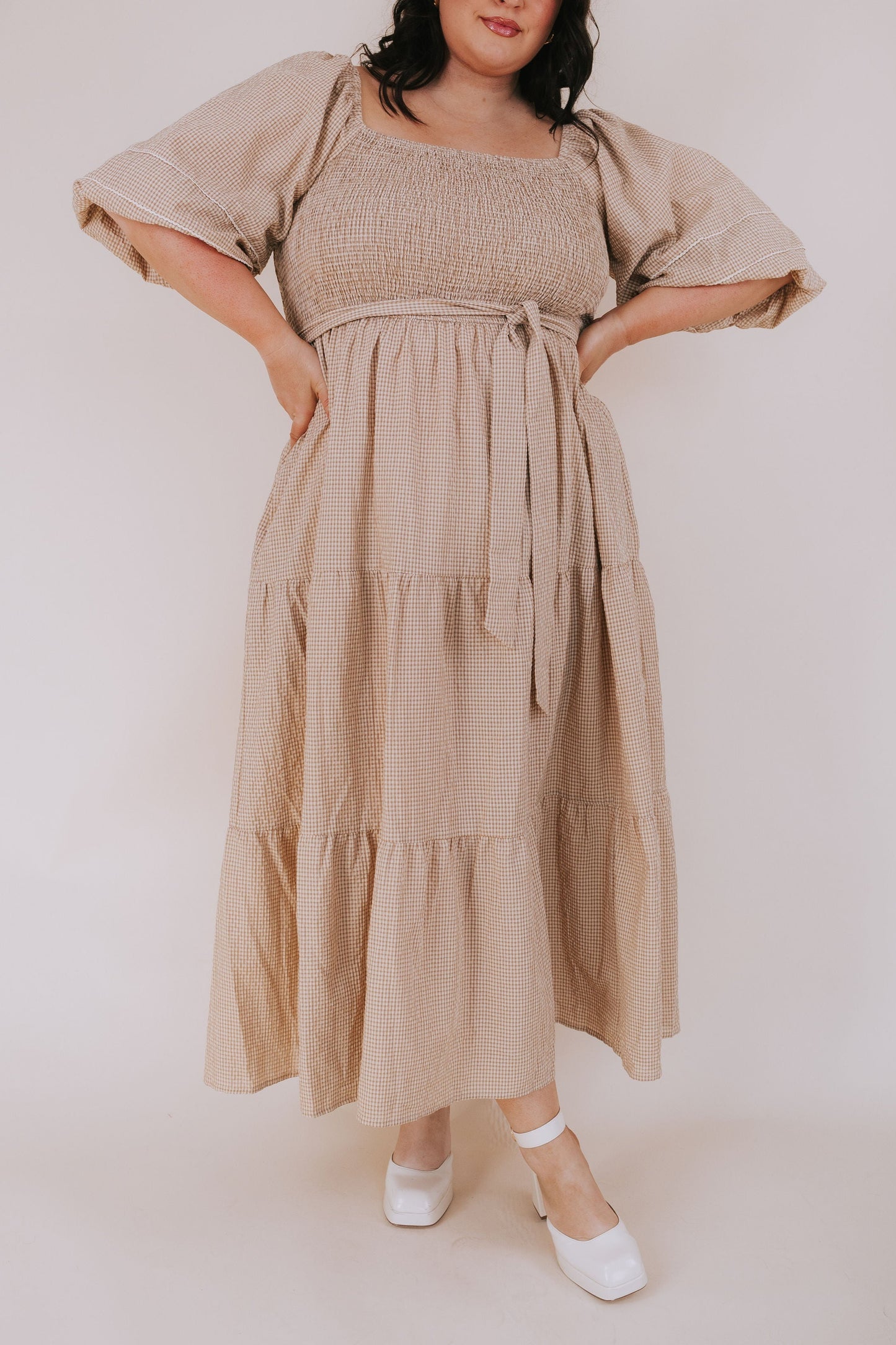PLUS SIZE - Come See Me Dress