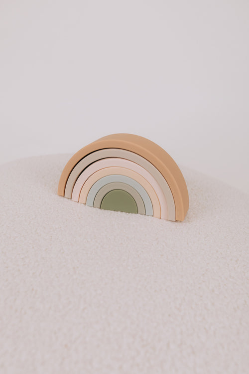 BABY - Silicone Rainbow Baby Toy
