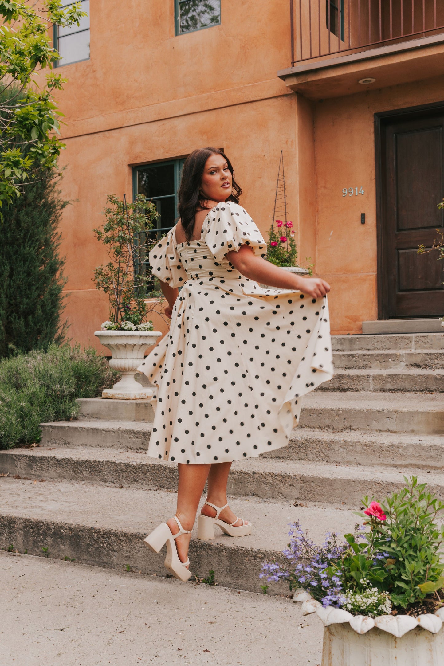 EXCLUSIVE - Romantic Landscape Dress