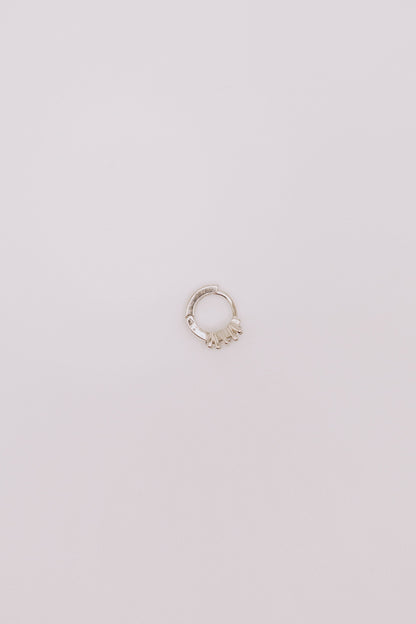Dainty Glimmer Hoop Earring