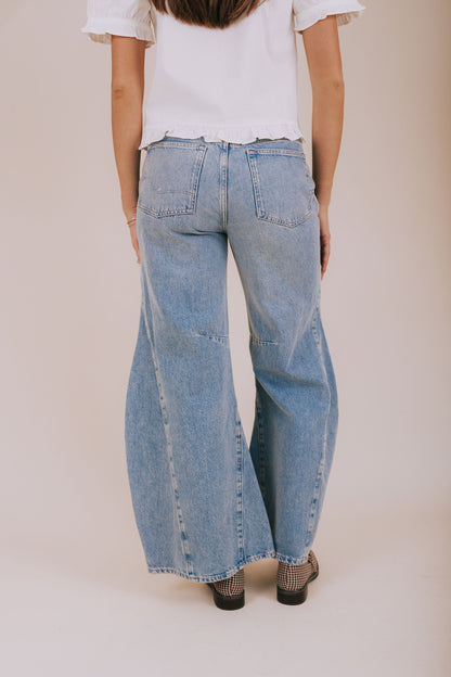 FREE PEOPLE - Eden High Slouchy Jeans