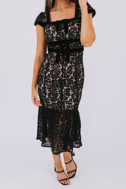 Lace Me With Love Dress