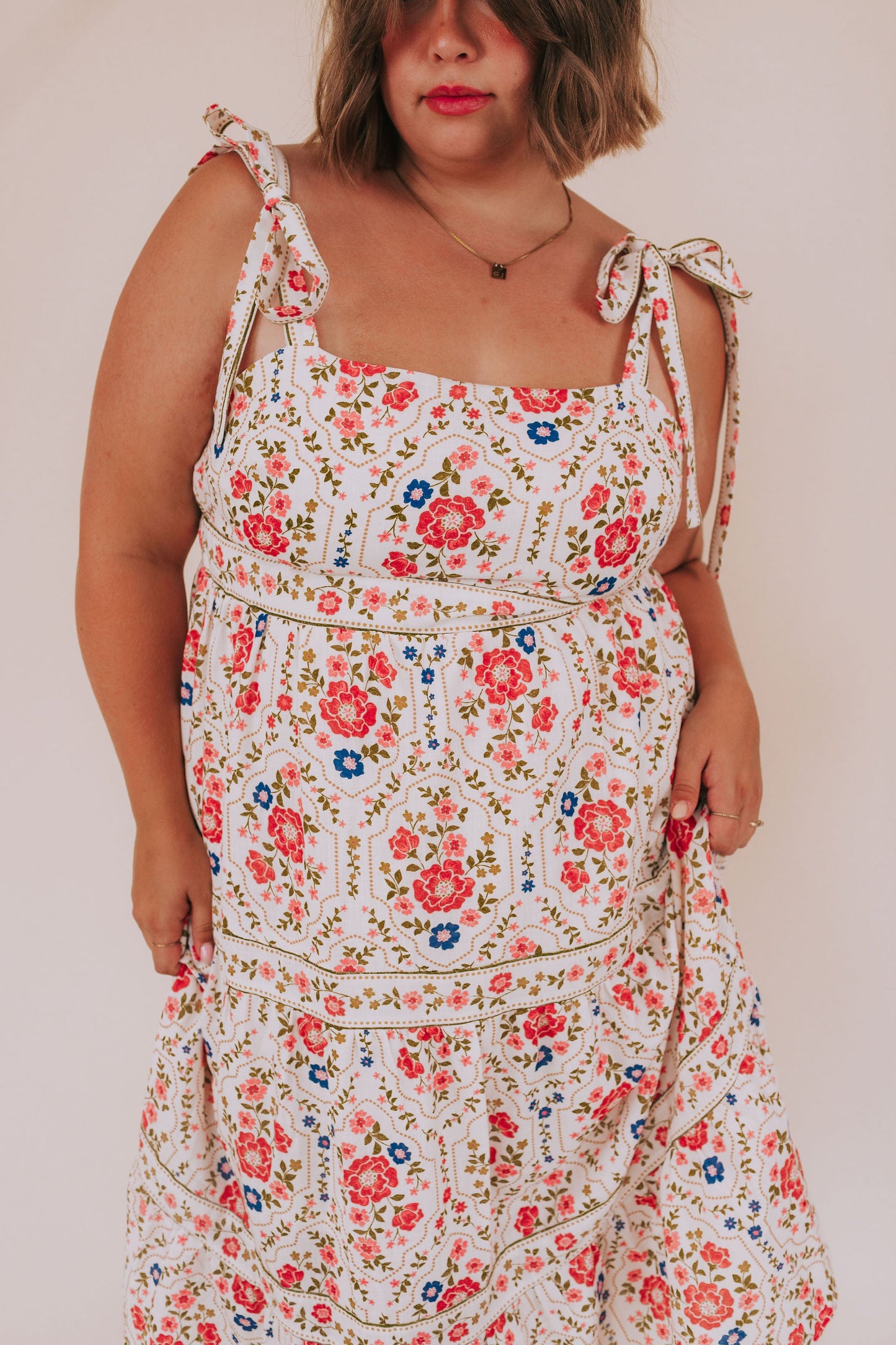 PLUS SIZE - Stroll Til Dusk Dress