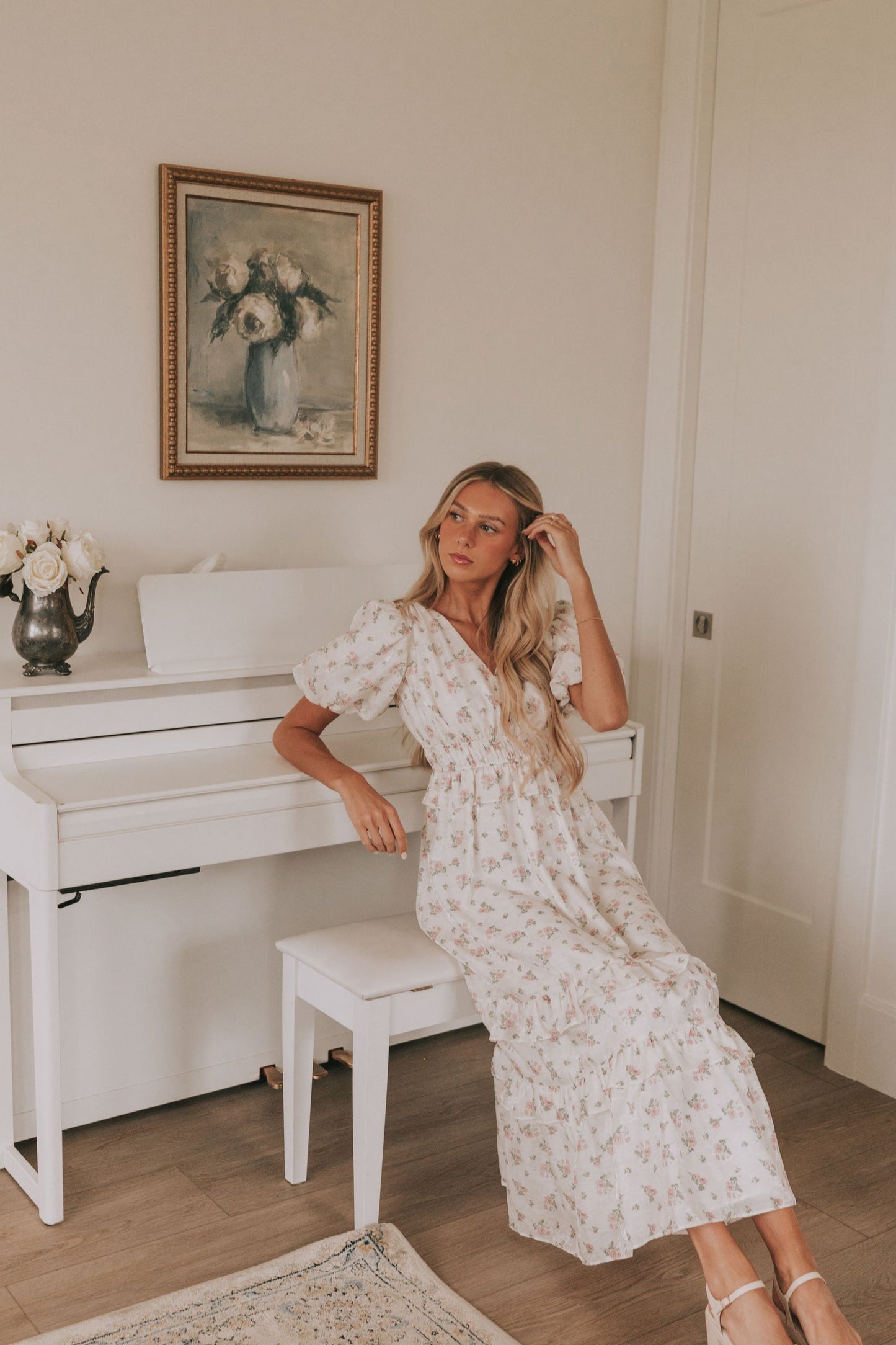 EXCLUSIVE - Garden Rendezvous Dress