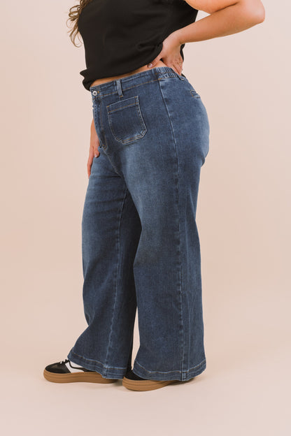 PLUS SIZE - Don't Stop Movin' Pants - 2 Colors!