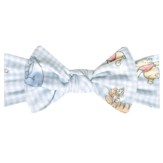 Knit Headband Bow - Winnie the Pooh and Friends