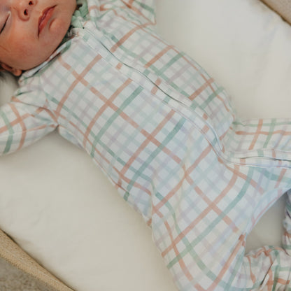 Zip-Up Footie Pajama - Madelyn