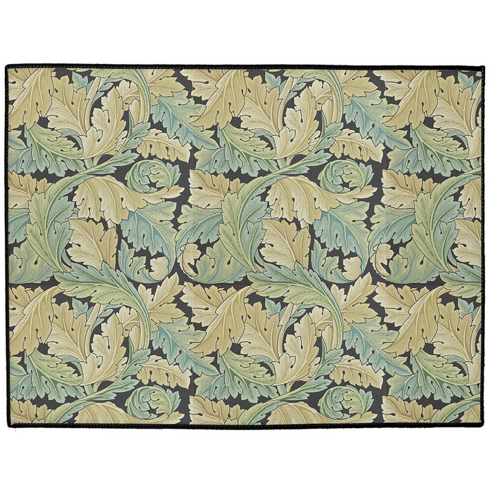 Acanthus Indoor/Outdoor Floor Mat William Morris Green