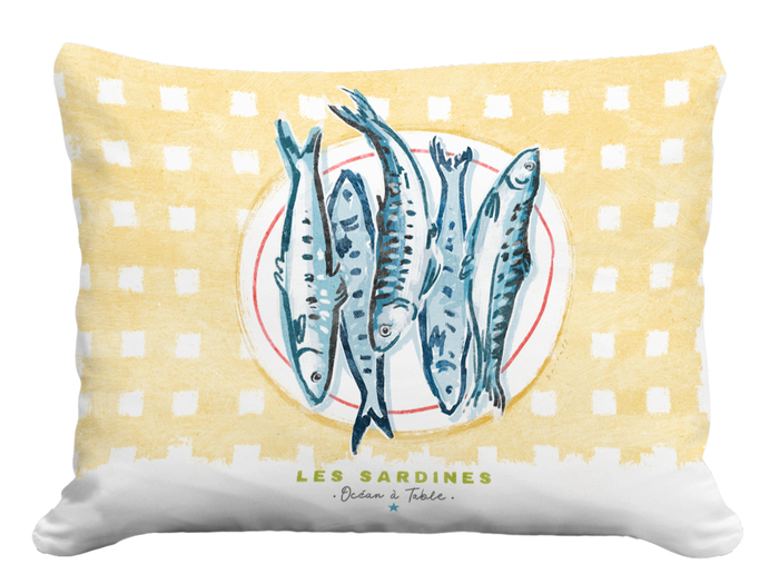 Accent Pillows Les Sardines