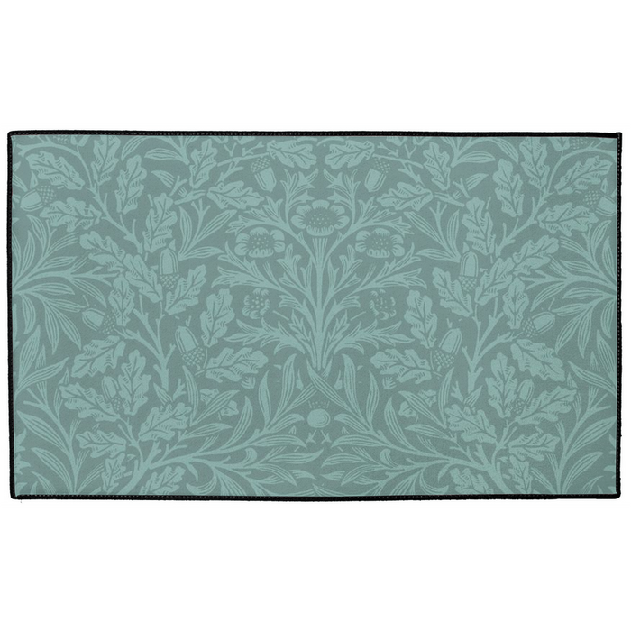 Acorn Indoor/Outdoor Floor Mat William Morris Duck Egg Blue