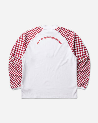 Vans Aod Racing Longsleeve T Shirt Haute Red T-Shirts Longsleeve VN000TWXH071