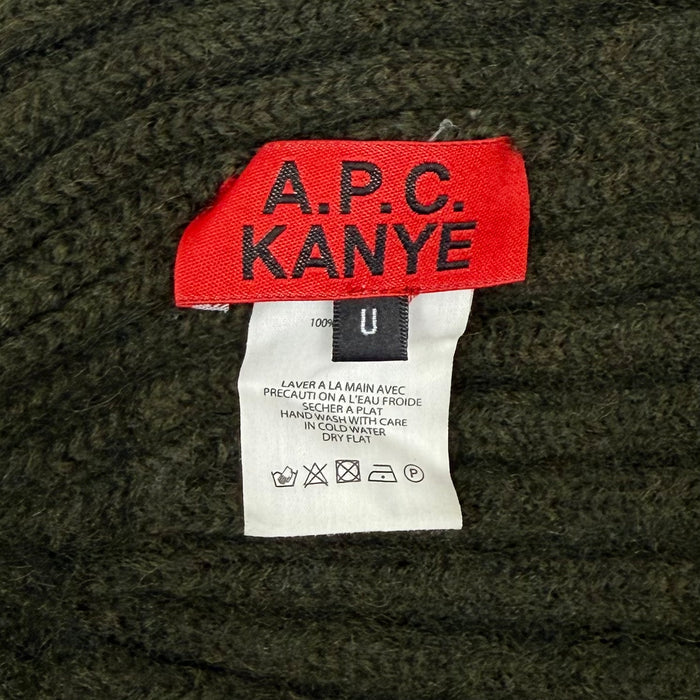 APC Kanye 2014 Beanie In Military Khaki
