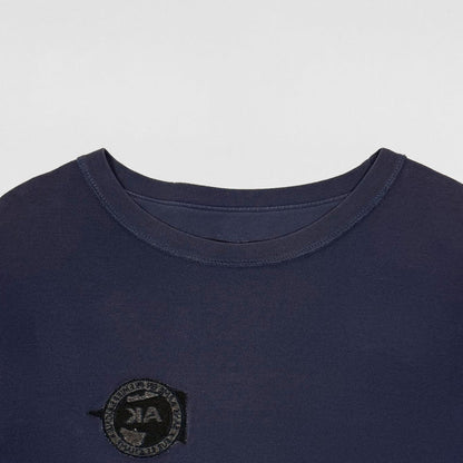 APC Kanye 2014 Inverted Patch Crewneck In Navy