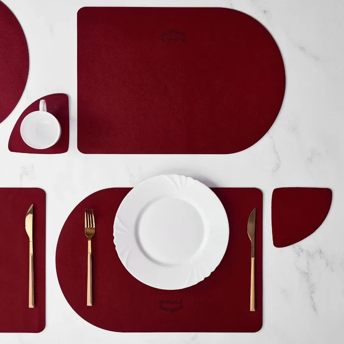 Ardilla Leather Placemat - ( Set of 4 ) - Magalis Egypt