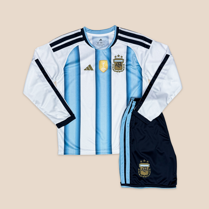 XXS (3 a 5 años) / Sin estampado / Conjunto / Larga