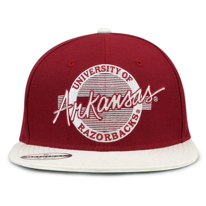 Arkansas Flat Brim Snapbacks
