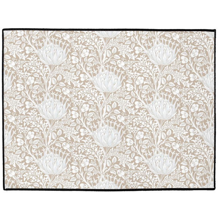 Artichoke Indoor/Outdoor Floor Mat William Morris Beige