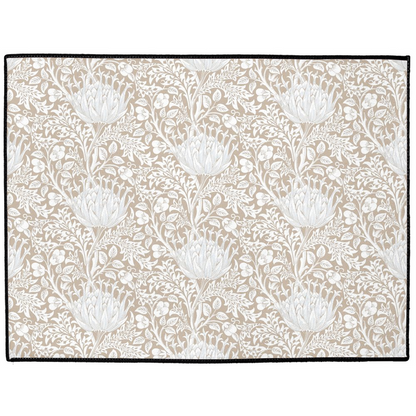 Artichoke Indoor/Outdoor Floor Mat William Morris Beige