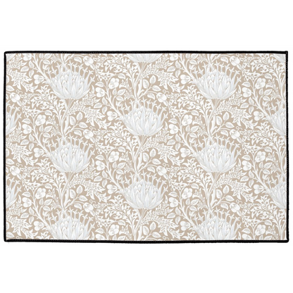 Artichoke Indoor/Outdoor Floor Mat William Morris Beige