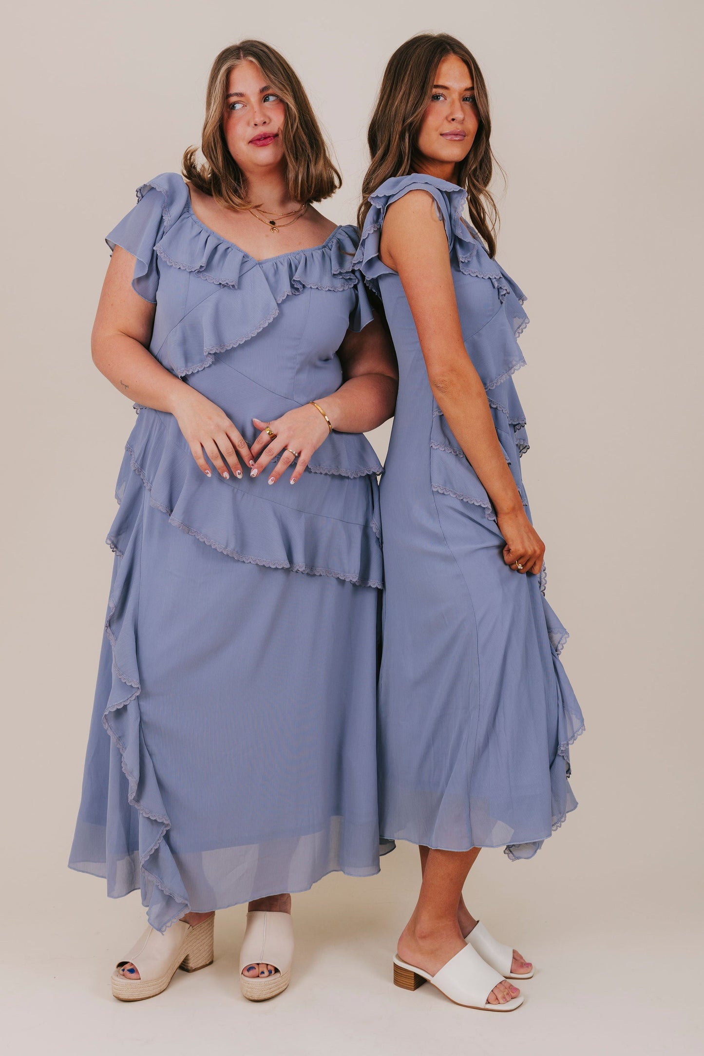 INCLUSIVE SIZING - Moonlight Serenade Dress - 2 Colors!