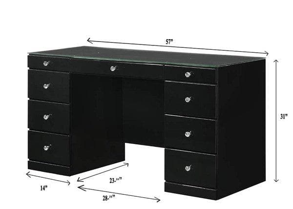 B4850 BLACK AVERY BLACK VANITY