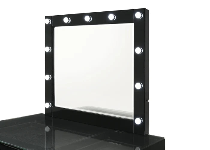 Black / AVERY VANITY TOP W/LED BLACK